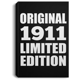 113th Birthday Original 1911 Limited Edition - Canvas Portrait