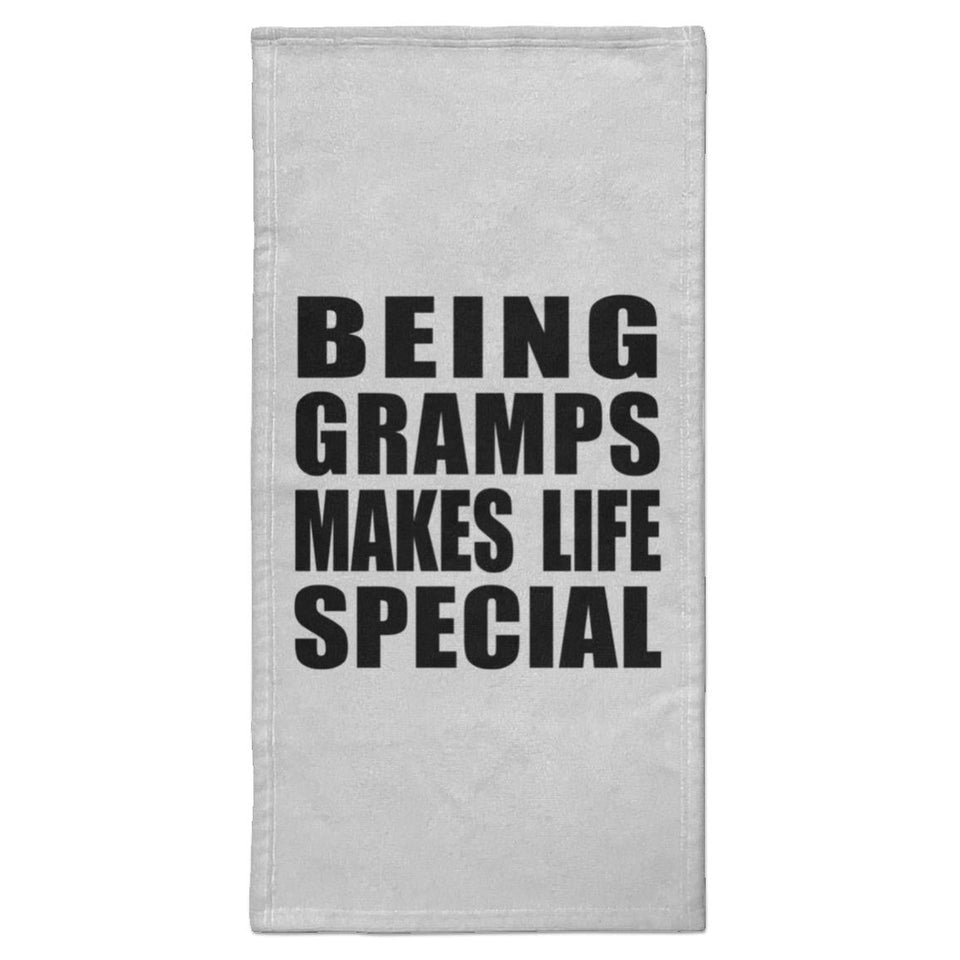 Being Gramps Makes Life Special - Hand Towel