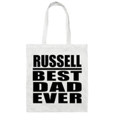 Russell Best Dad Ever - Tote Bag White
