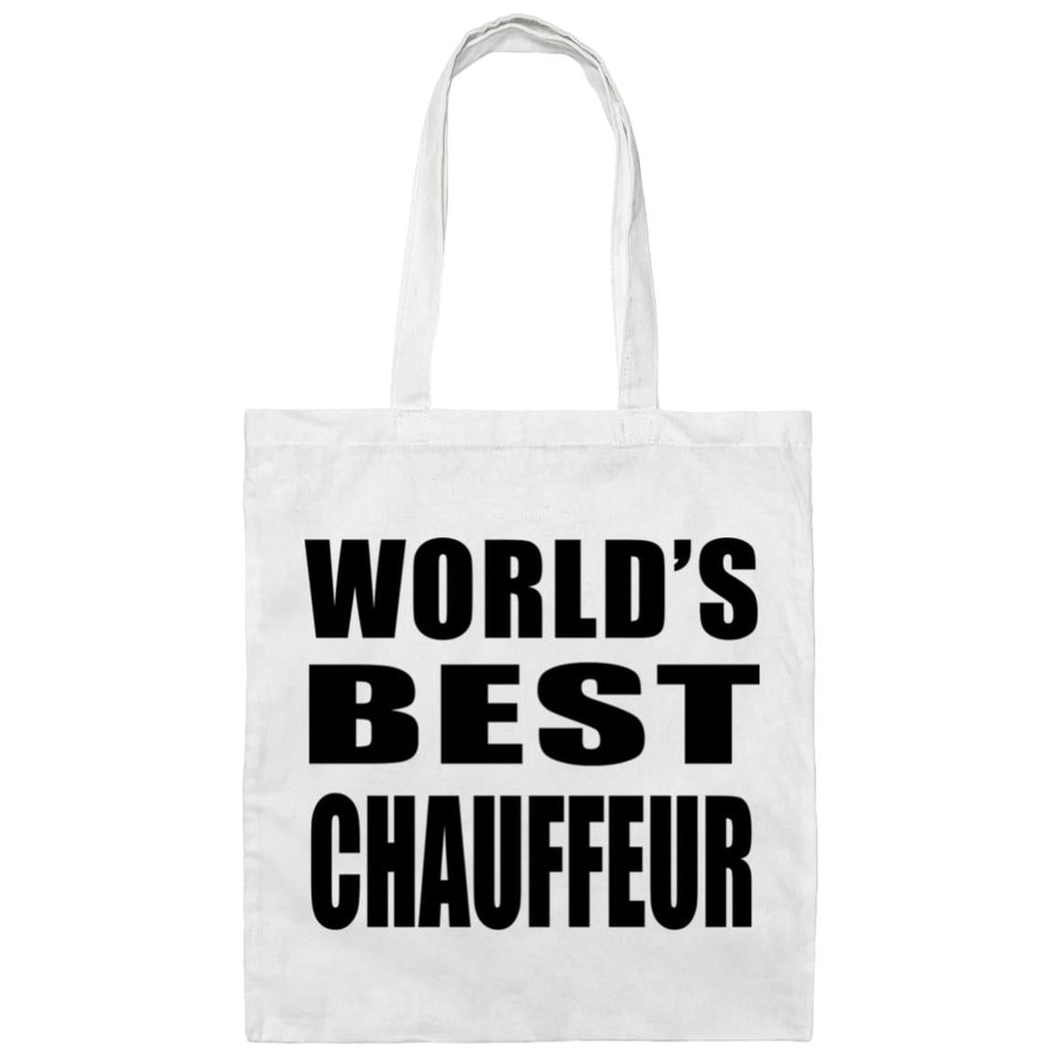 World's Best Chauffeur - Tote Bag White