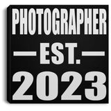 Photographer Established EST. 2023 - Canvas Square