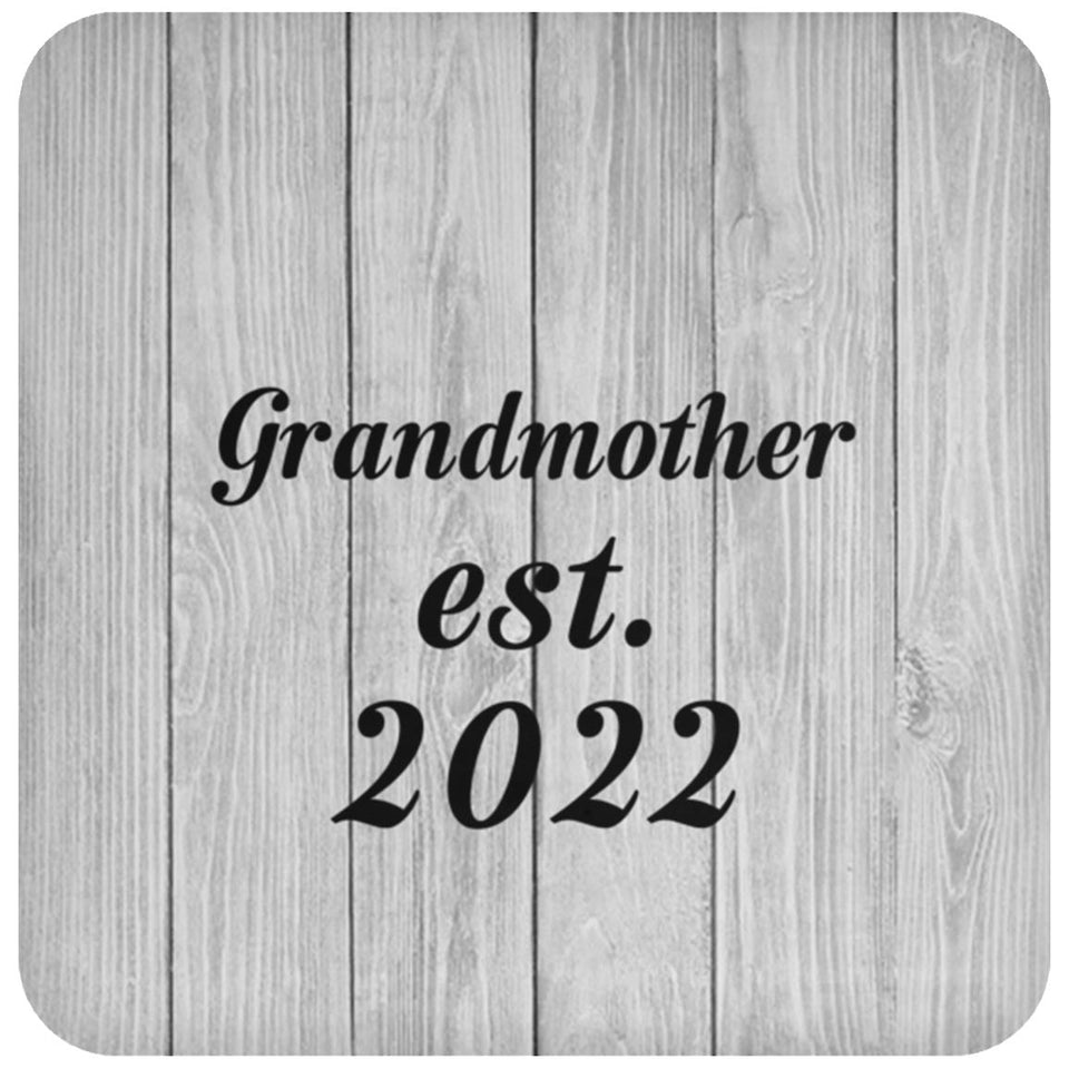 Grandmother Established Est. 2022 - Drink Coaster F