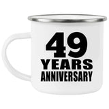 49th Anniversary 49 Years - 12oz Camping Mug