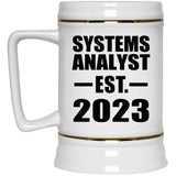 Systems Analyst Established EST. 2023 - Beer Stein