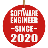 Software Engineer Since 2020 - Circle Ornament