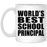 World's Best School Principal - 11 Oz Coffee Mug