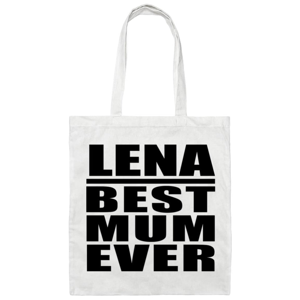 Lena Best Mum Ever - Tote Bag White