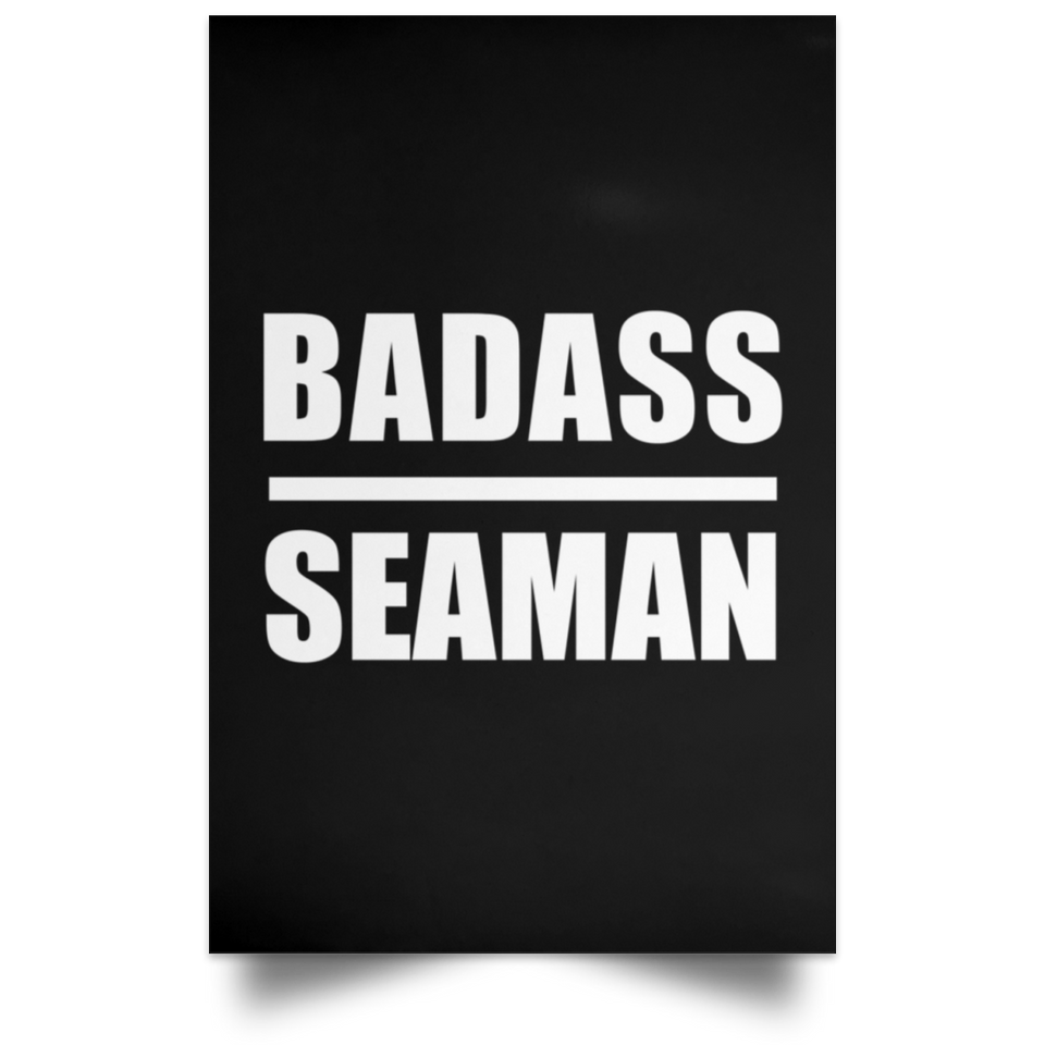 Badass Seaman - Poster Portrait