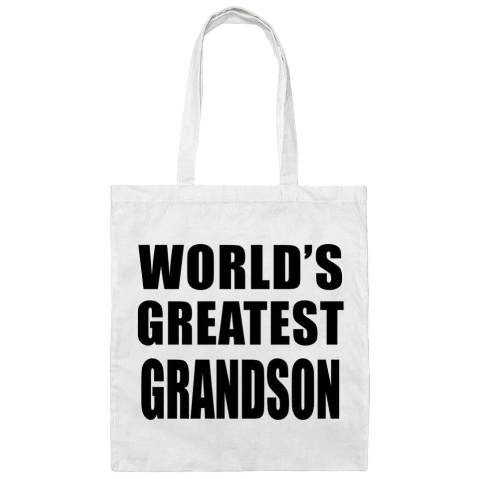World's Greatest Grandson - Tote Bag White