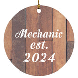 Mechanic Established Est. 2024 - Circle Ornament E