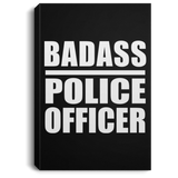 Badass Police Officer - Canvas Portrait