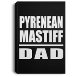 Pyrenean Mastiff Dad - Canvas Portrait