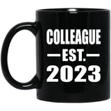 Colleague Established EST. 2023 - 11oz Coffee Mug Black
