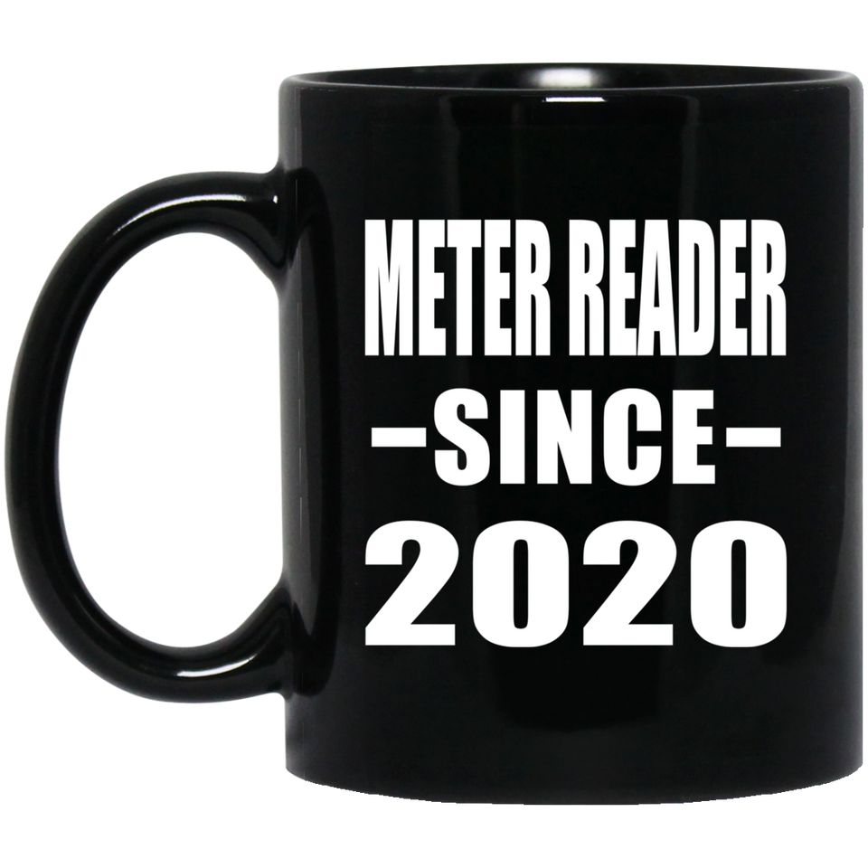 Meter Reader Since 2020 - 11oz Coffee Mug Black