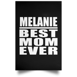 Melanie Best Mom Ever - Poster Portrait