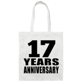 17th Anniversary 17 Years - Tote Bag White