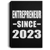 Entrepreneur Since 2023 - Canvas Portrait