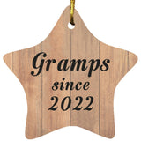 Gramps Since 2022 - Star Ornament C