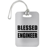 Blessed Engineer - Luggage Bag Tag