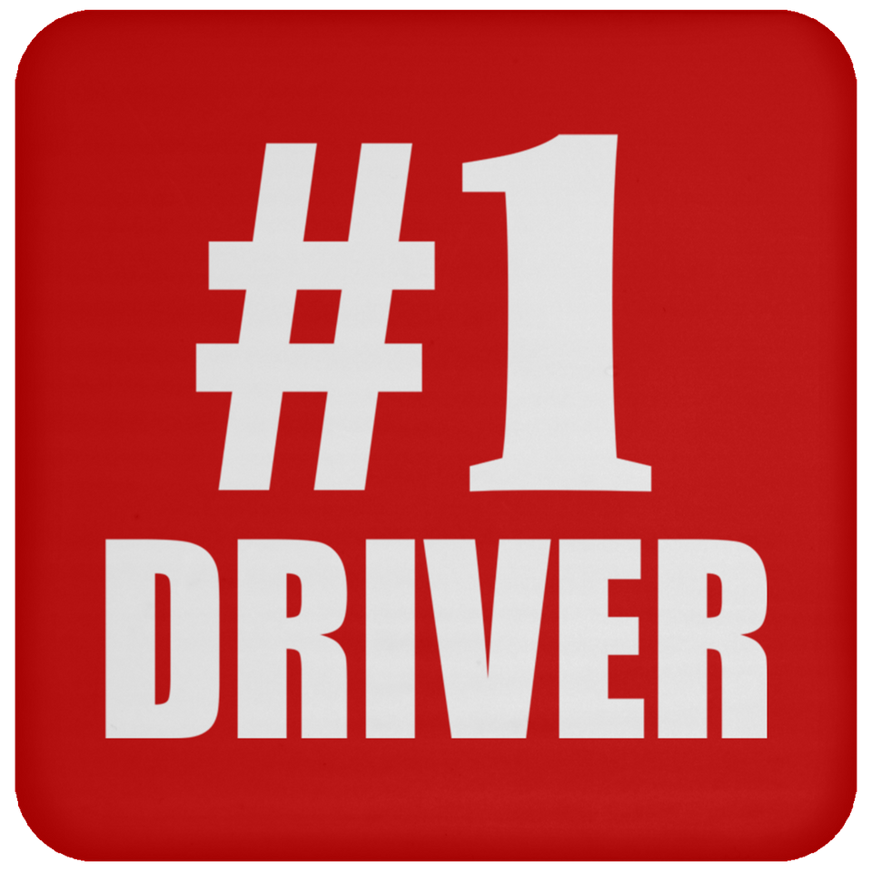 Number One #1 Driver - Drink Coaster