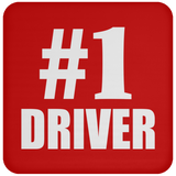Number One #1 Driver - Drink Coaster