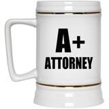 A+ Attorney - Beer Stein