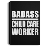 Badass Child Care Worker - Canvas Portrait