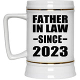 Father In Law Since 2023 - Beer Stein