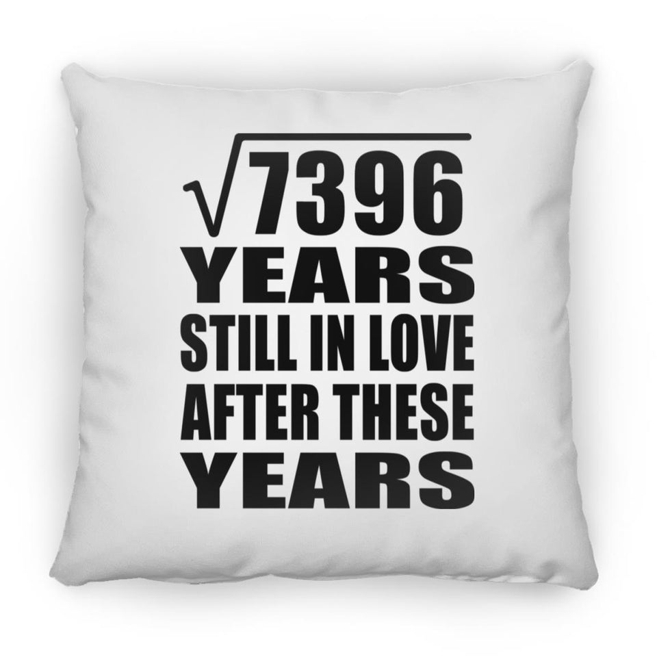 86th Anniversary Square Root of 7396 Years Still In Love - Throw Pillow