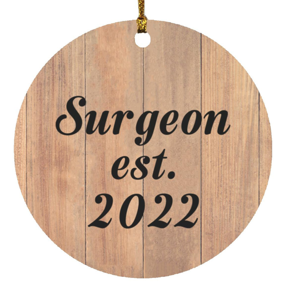 Surgeon Established Est. 2022 - Circle Ornament C