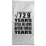 27th Anniversary Square Root of 729 Years Still In Love - Hand Towel