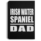 Irish Water Spaniel Dad - Canvas Portrait