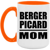 Berger Picard Mom - 15oz Accent Mug Orange