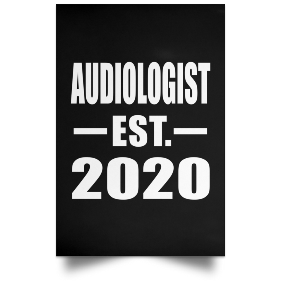 Audiologist Established EST. 2020 - Poster Portrait