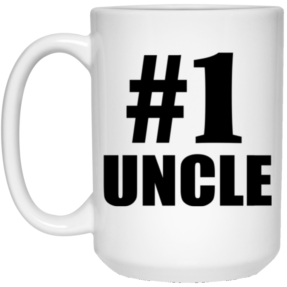 Number One #1 Uncle - 15 Oz Coffee Mug