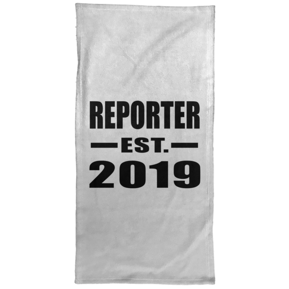 Reporter Established EST. 2019 - Hand Towel