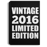 8th Birthday Vintage 2016 Limited Edition - Canvas Portrait