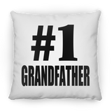 Number One #1 Grandfather - Throw Pillow