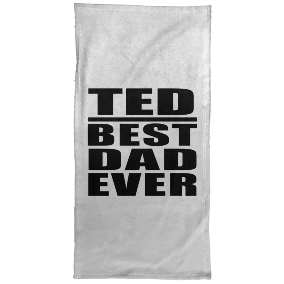 Ted Best Dad Ever - Hand Towel