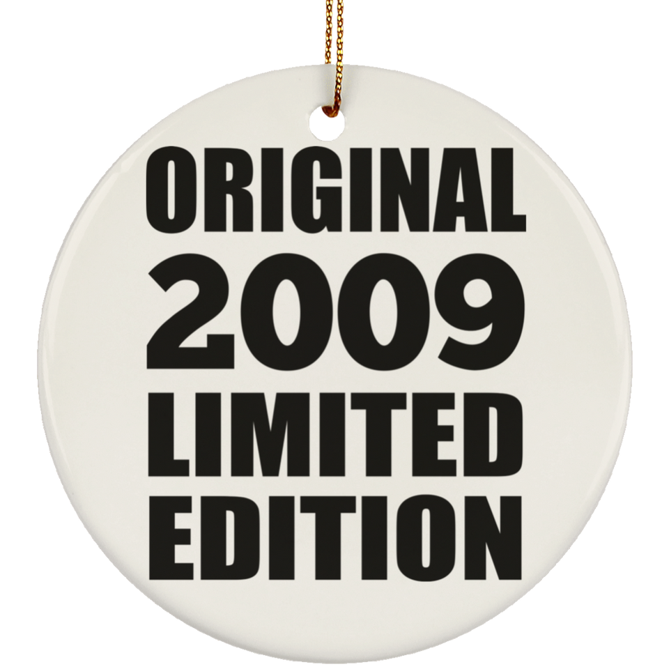 15th Birthday Original 2009 Limited Edition - Circle Ornament