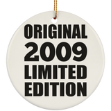 15th Birthday Original 2009 Limited Edition - Circle Ornament