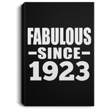 101st Birthday Fabulous Since 1923 - Canvas Portrait