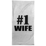 Number One #1 Wife - Hand Towel
