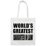 World's Greatest Daughter In Law - Tote Bag White