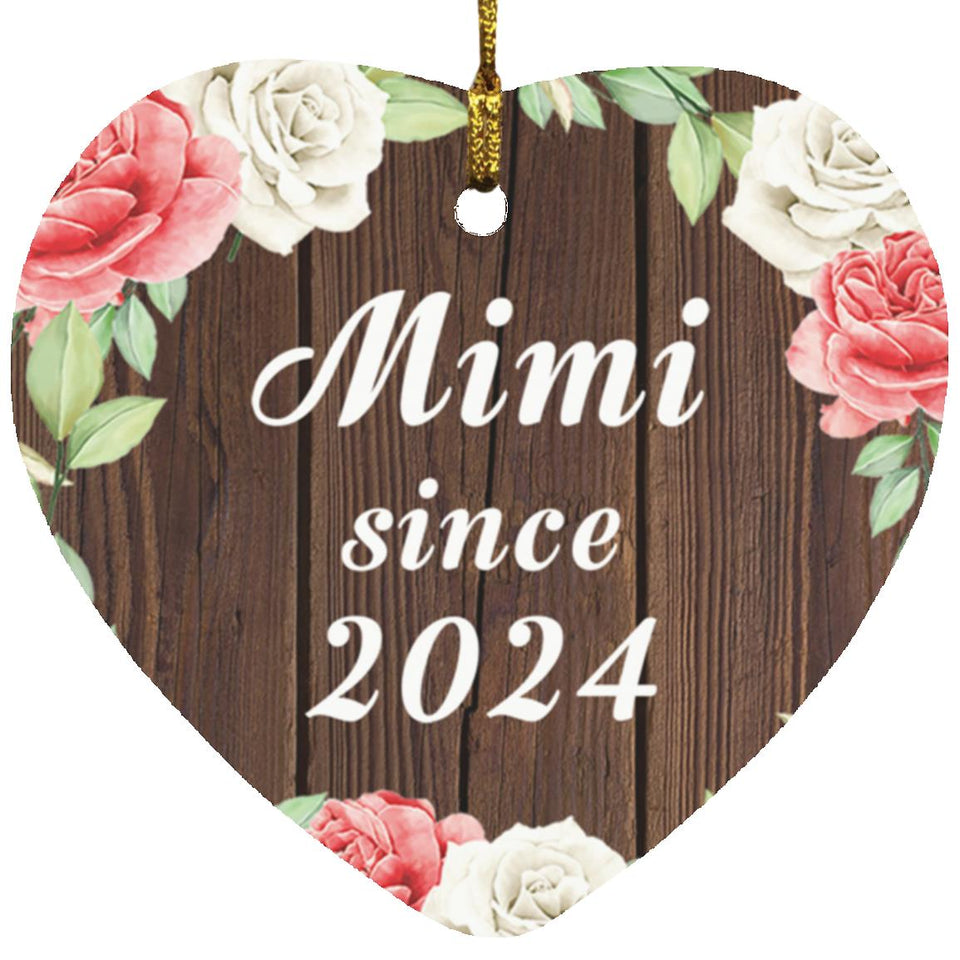 Mimi Since 2024 - Heart Ornament A