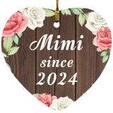 Mimi Since 2024 - Heart Ornament A