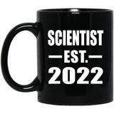 Scientist Established EST. 2022 - 11oz Coffee Mug Black