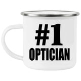 Number One #1 Optician - 12oz Camping Mug