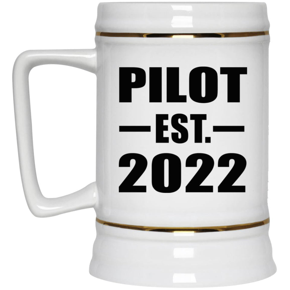 Pilot Established EST. 2022 - Beer Stein