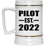 Pilot Established EST. 2022 - Beer Stein